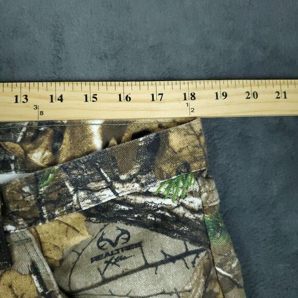 Wrangler ProGear Pants Mens 36x30 Brown Camo Realtree Nylon Reinforced Hunting - Picture 8 of 15